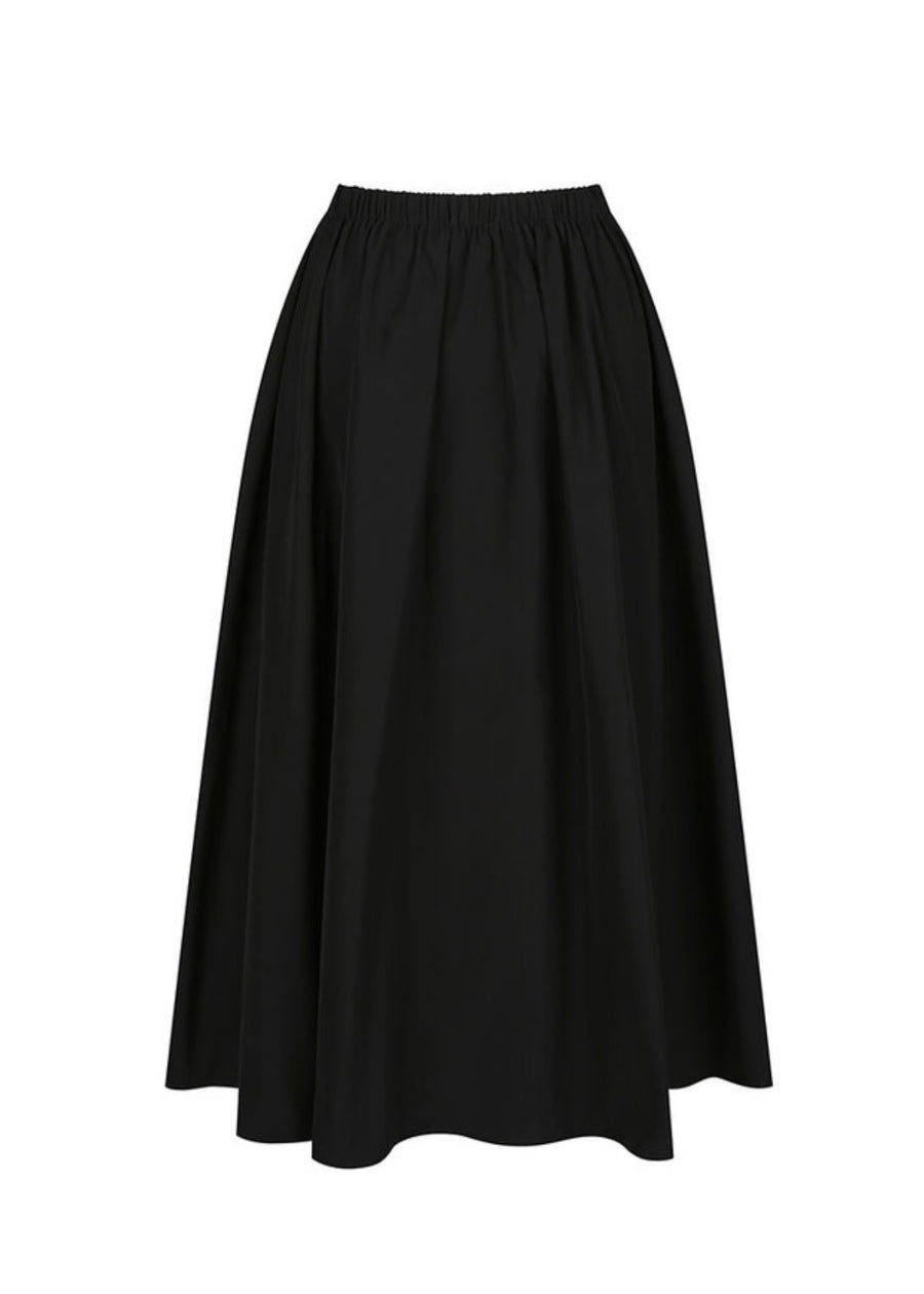 LEHA | Anton Nylon Skirt (Black) Expected ship to 05/30/2025)