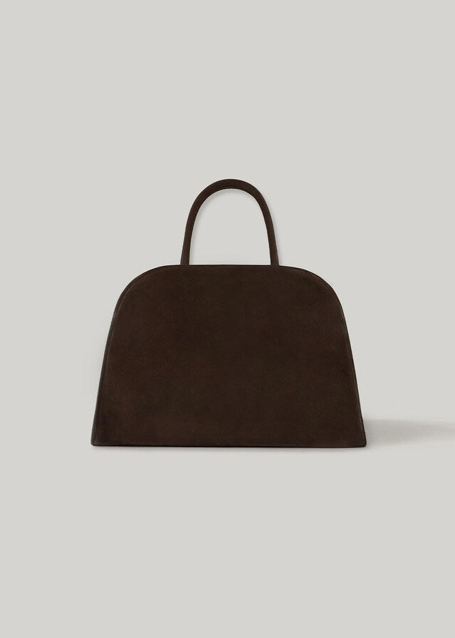 [4TH] ELBORN | Momet Leather Tote Bag (Brown Suede) Expected ship to 06/06/2025