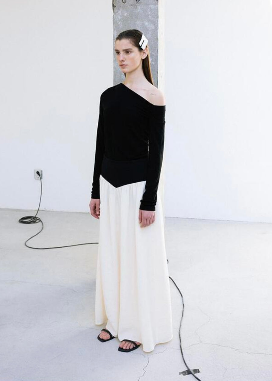 LEHA | Calis Skirt (Ivory/Black)
