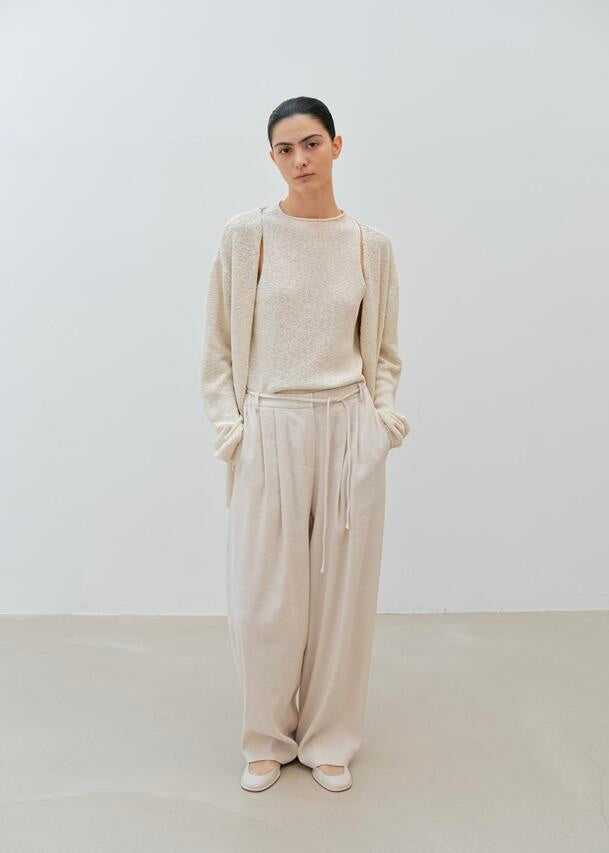 MOIA | Viscose Linen Pants (Ecru)