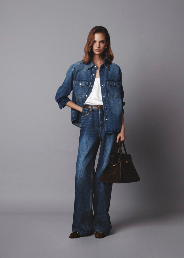 ELBORN | Claude Denim Shirt (Blue)