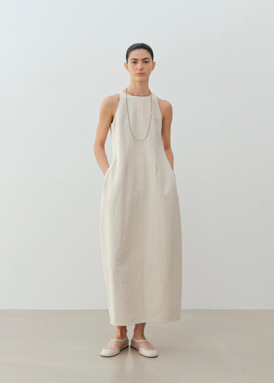 MOIA | Barrel Dress (Natural) Expected ship to 05/23/2025