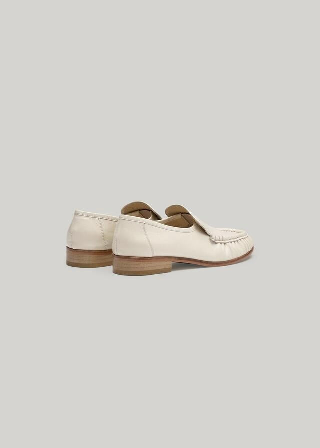ELBORN | Mateo Leather Loafer (Ivory)