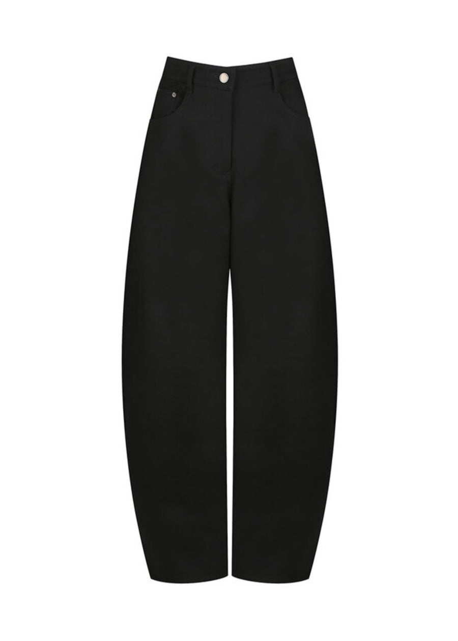 LEHA |  Harvey Curved Pants (Black)  Expected ship to 12/12/2025