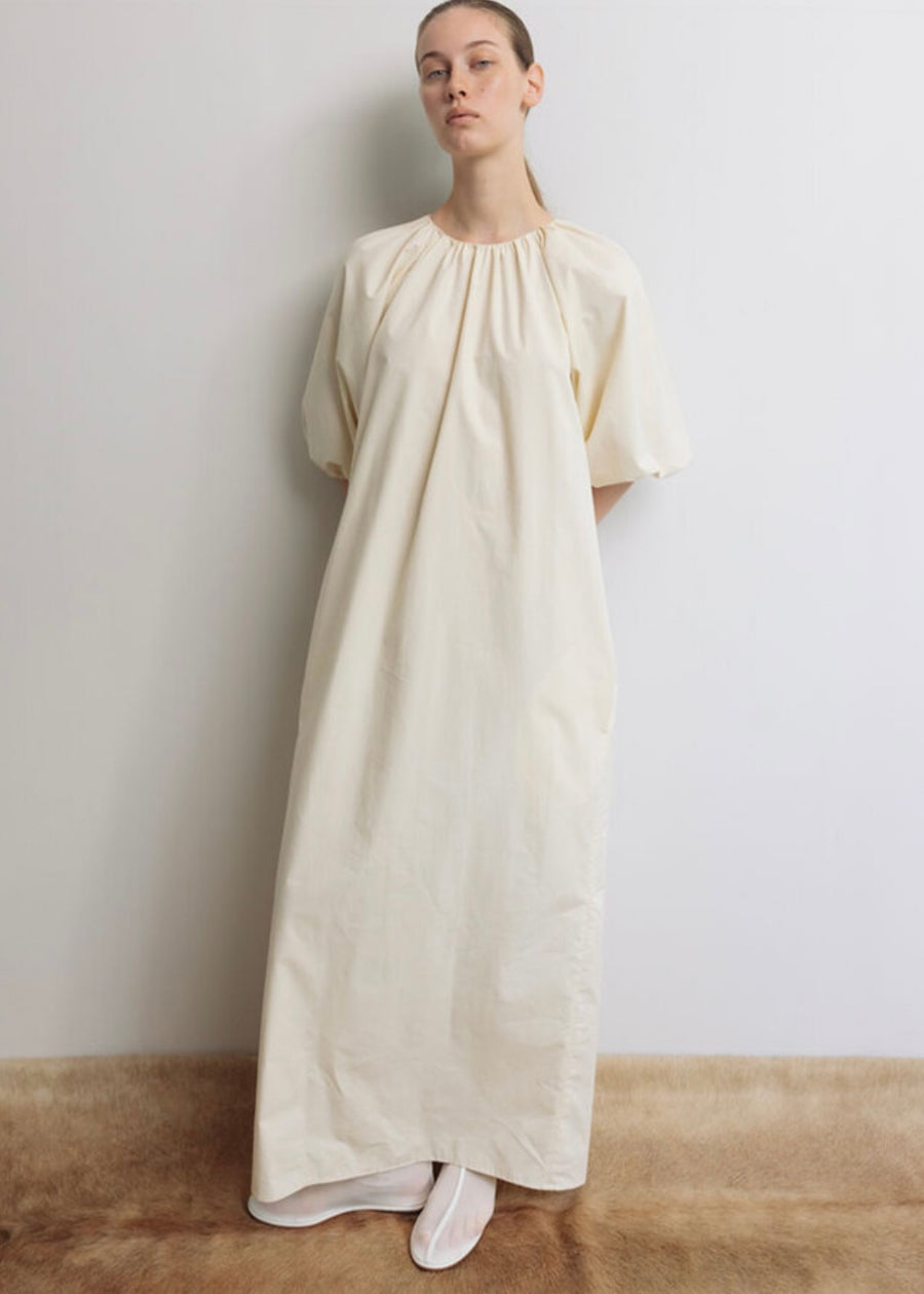LEHA | Hart  Gathered Dress (Ecru)
