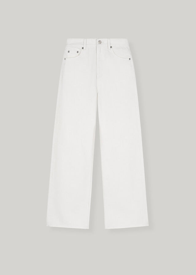 [2nd] ELBORN | Apollo Wide Denim Pants (White) Expected ship to 05/16/2025)