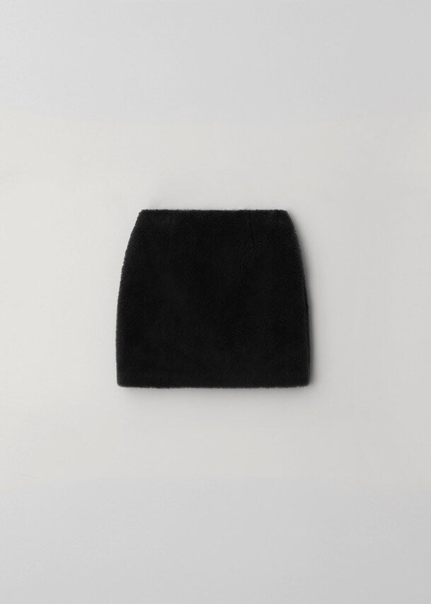 MOIA | Fur Skirt (Black) Expected ship to 12/12/2025