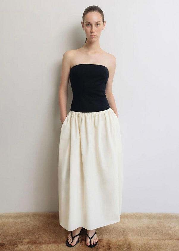 LEHA | Pacha Dress (Black/Ivory) Expected ship to 06/20/2025