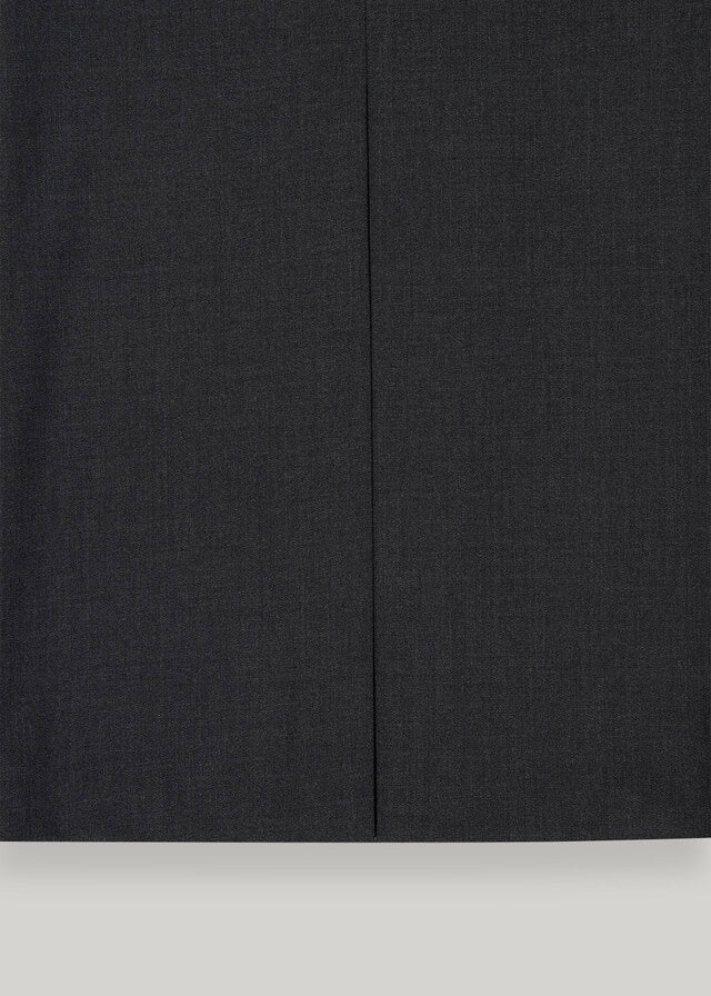 ELBORN | Dello Wool Long Skirt (Charcoal)