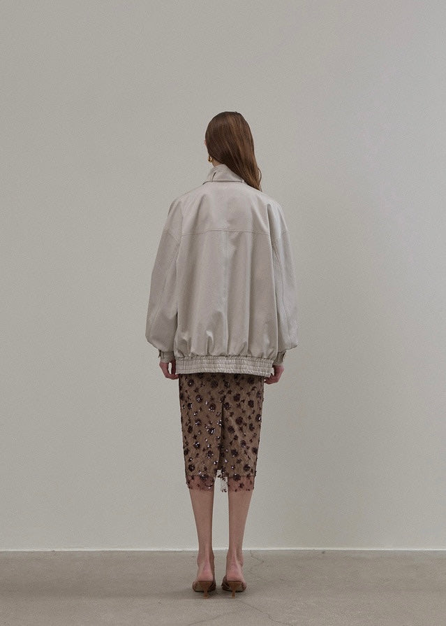 ELBORN | Rex Cotton Safari Jacket (Stone Beige)
