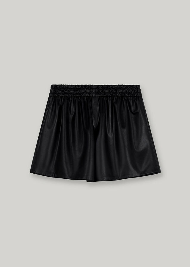 ELBORN | Cozel Leather Shorts (Black)