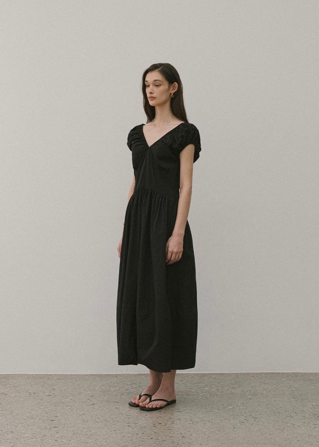 ELBORN | Jules Sleeveless Long Dress (Black)