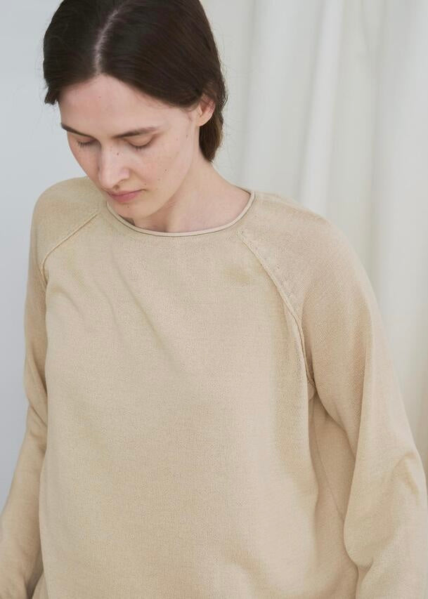 MOIA | paper yarn knit (beige)