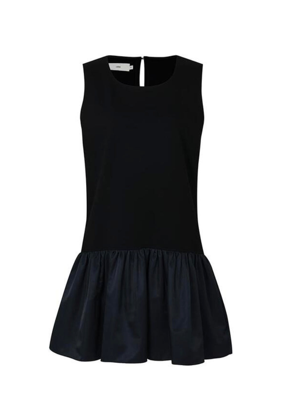 LEHA | Celeste Mini Dress (Black/Dark Navy)
