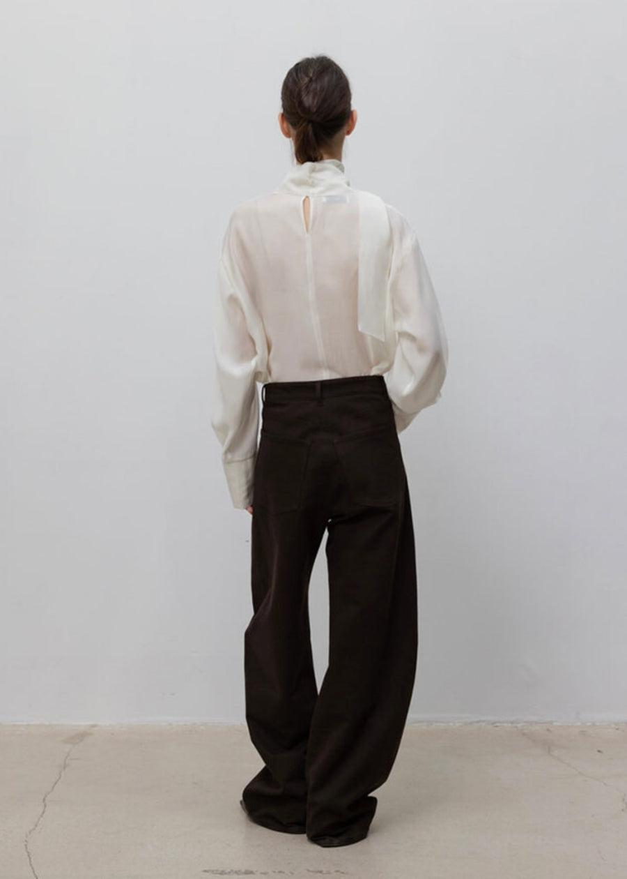 LEHA |  Harvey Curved Pants (Black)  Expected ship to 12/12/2025