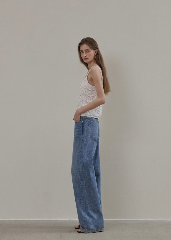 [3rd] ELBORN | Apollo Wide Denim Pants (Blue) Expected ship to 05/09/2025