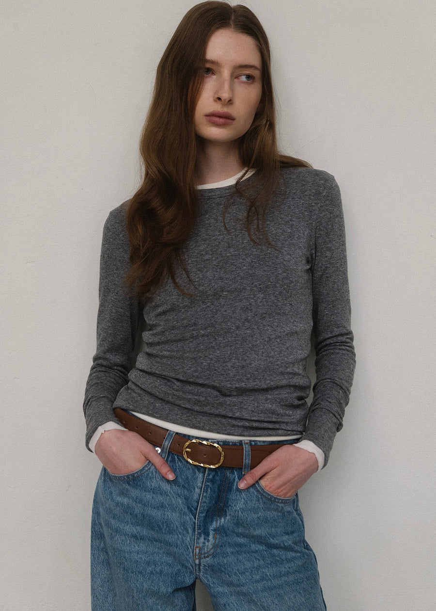 ELBORN | Erin Essential T-shirt (Ivory)
