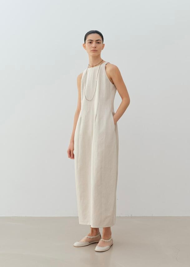 MOIA | Barrel Dress (Natural) Expected ship to 05/23/2025