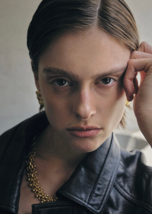 2ND ELBORN | Lumen Leather Jacket (Black) Expected ship to 09/12/2025
