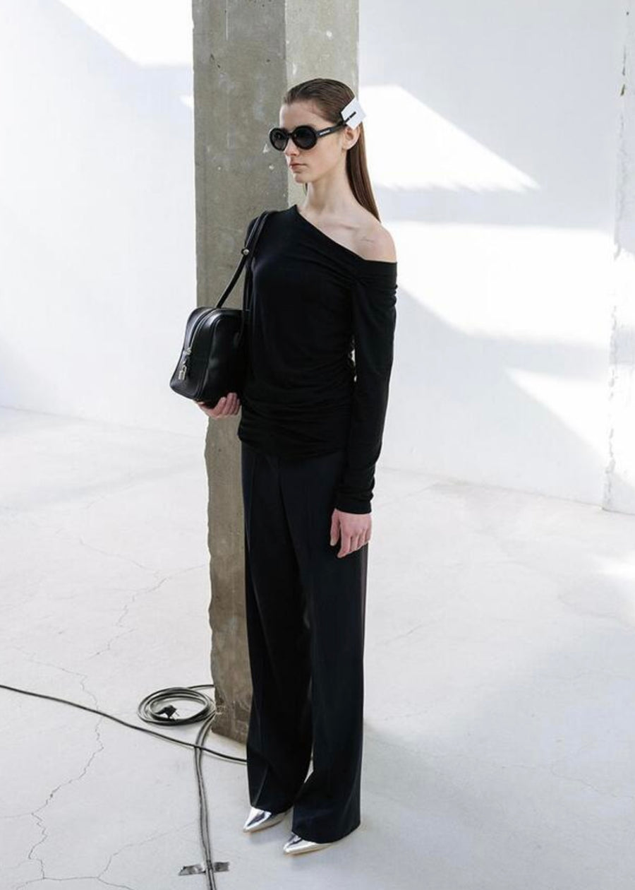 LEHA | Astrid Straight Pants (Black)