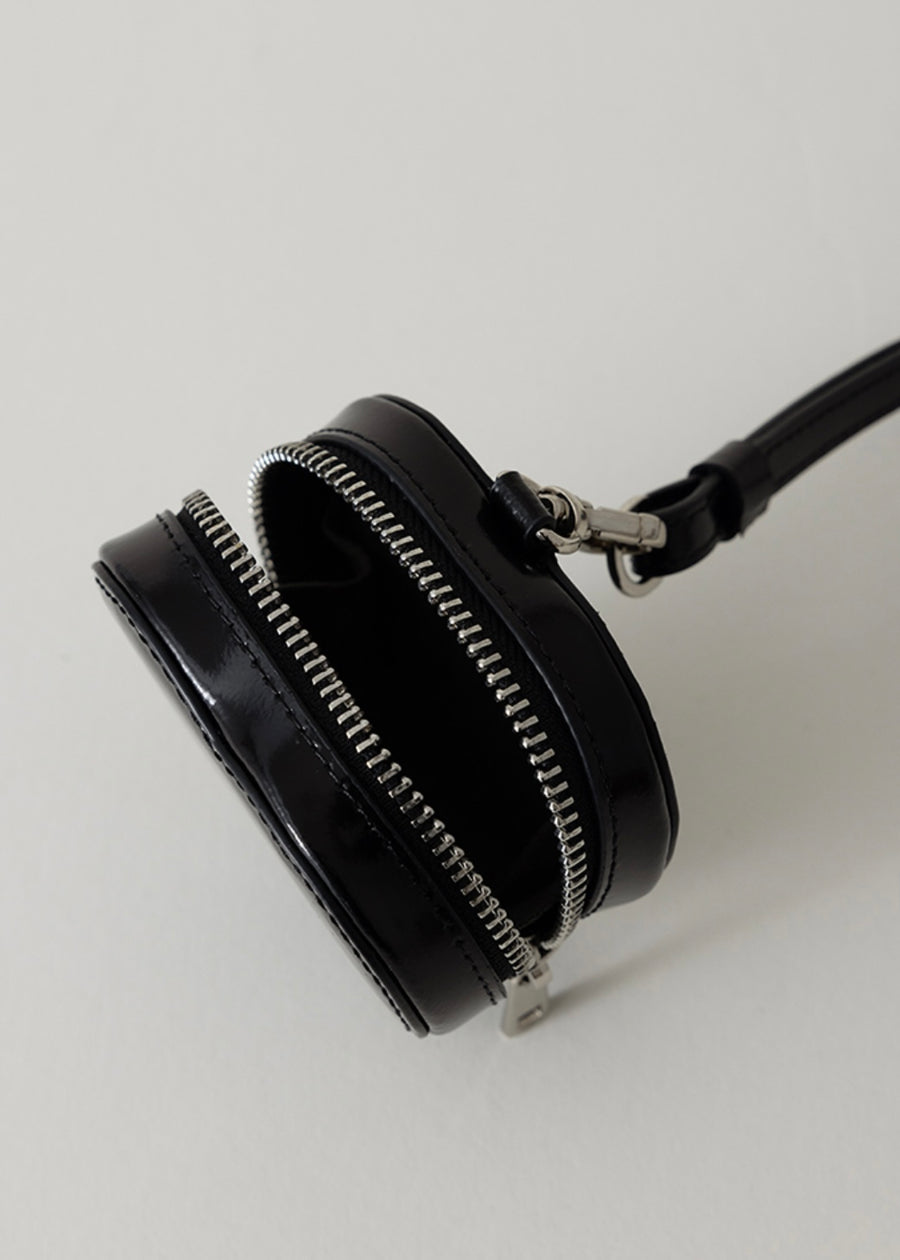 LEHA | Heart Leather Charm Bag (2 Colors)