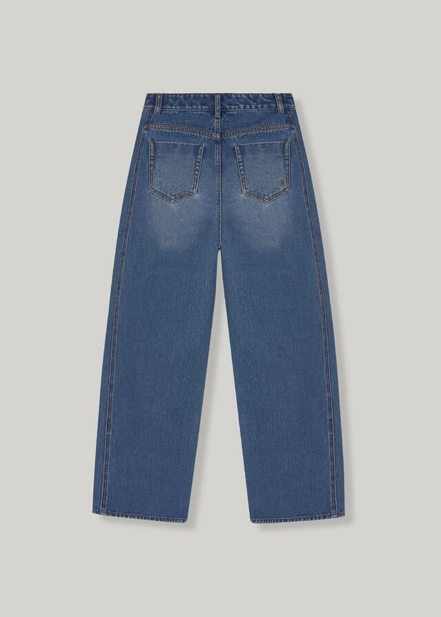 ELBORN | Thor Side Denim Pants (Blue)