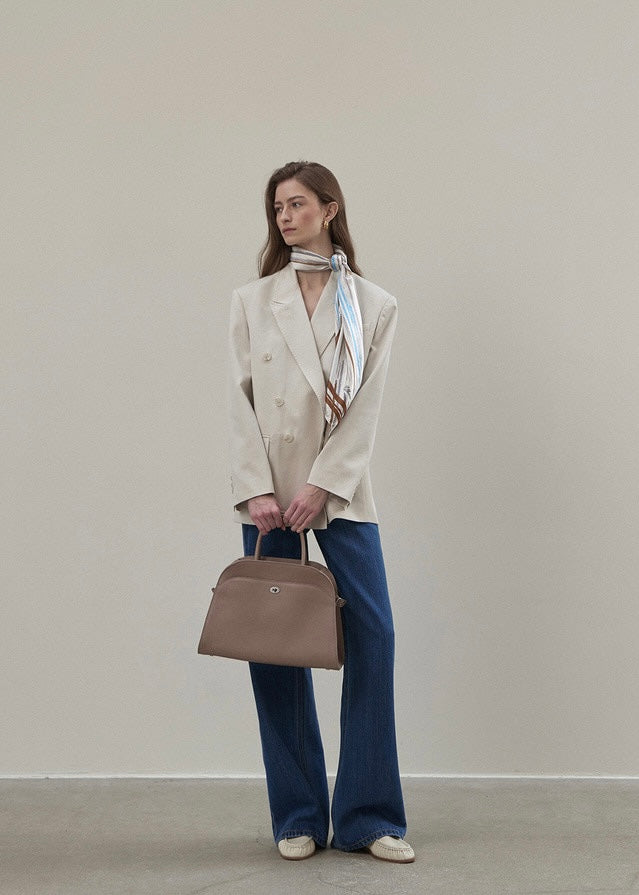 ELBORN | Jude Double Cotton Jacket (Stone)