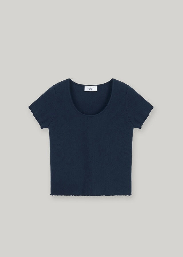 ELBORN | Palmy Scoop Neck T-shirt (3 Colors)