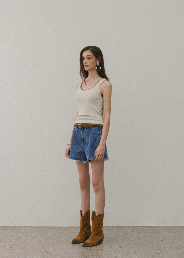 ELBORN | Tobin Classic Denim Shorts (Blue)