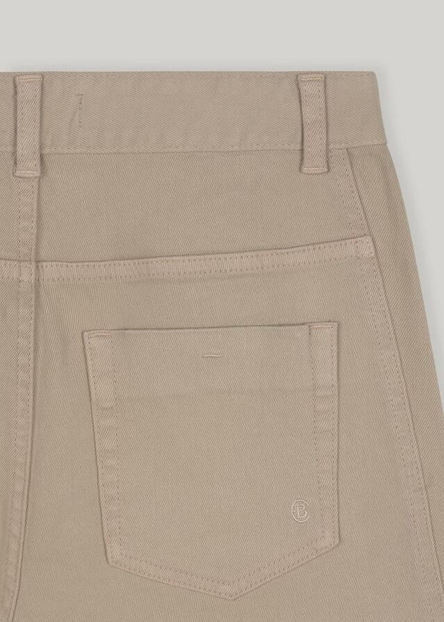Elborn | Thor Side Denim Pants (Beige)