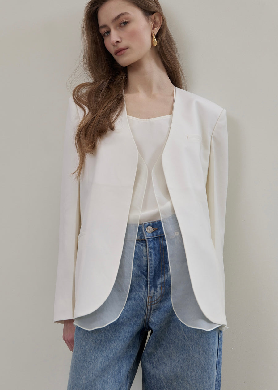 [3rd] Elborn | Basic Cami Top (Ivory)