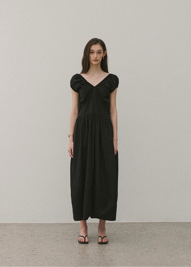 ELBORN | Jules Sleeveless Long Dress (Black)