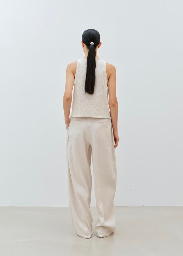 MOIA | Viscose Linen Pants (Ecru)
