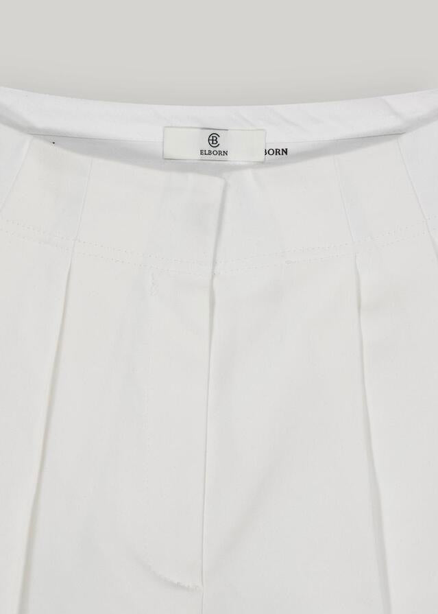 ELBORN | Willow Cotton Slacks (White)
