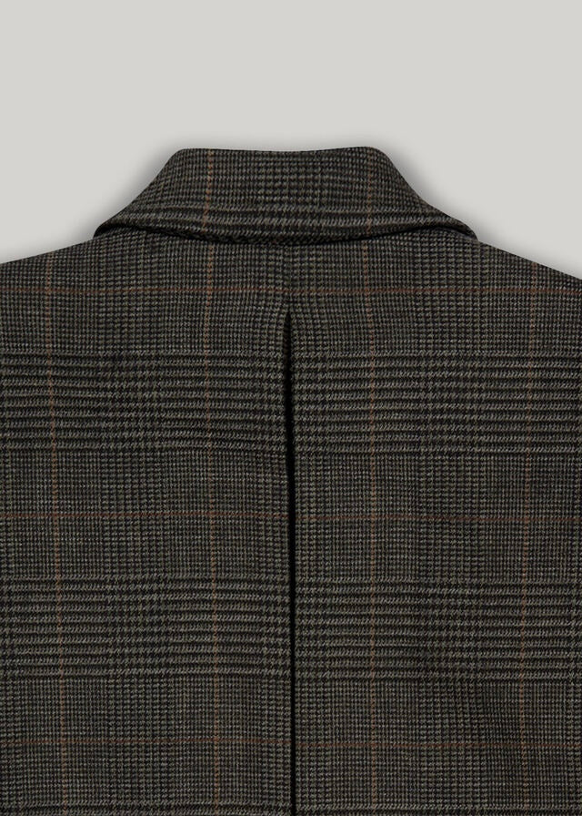 ELBORN | [LIMITED] Eden Wool Double Jacket (Check)