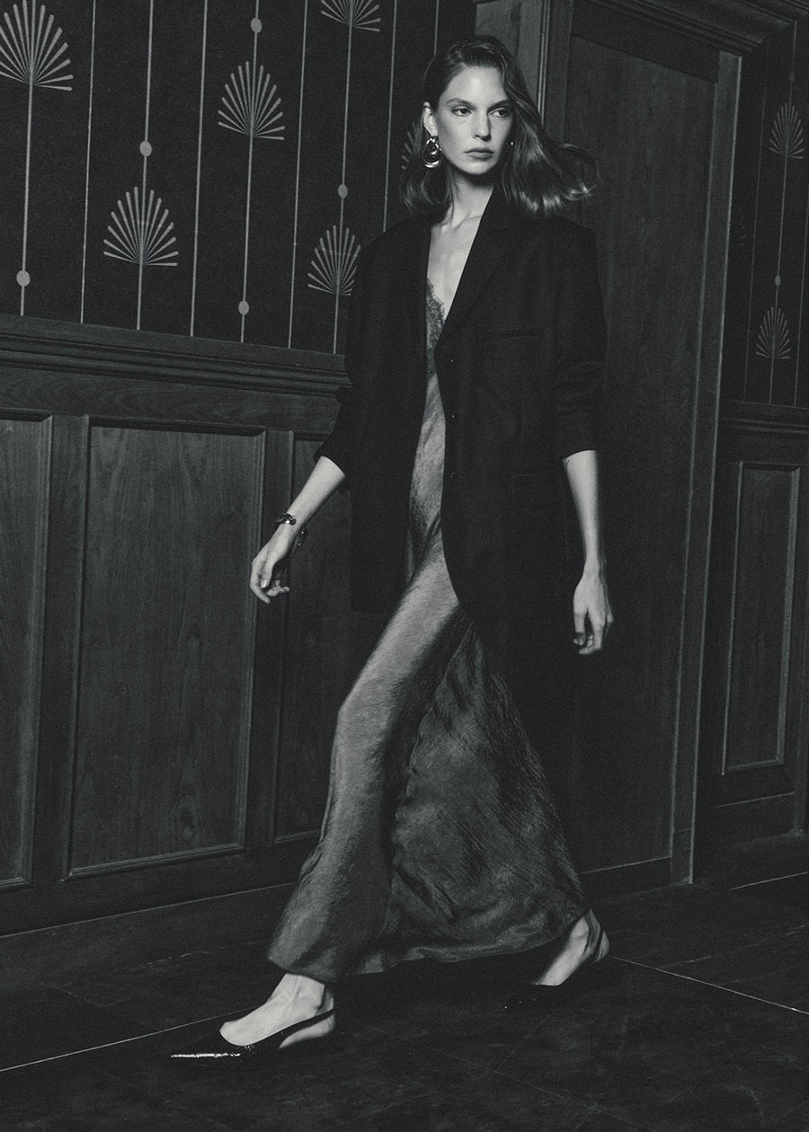 [2ND Re-Order] ELBORN | Elia Lace Dress (Khaki) Expected ship to 10/31 /2025