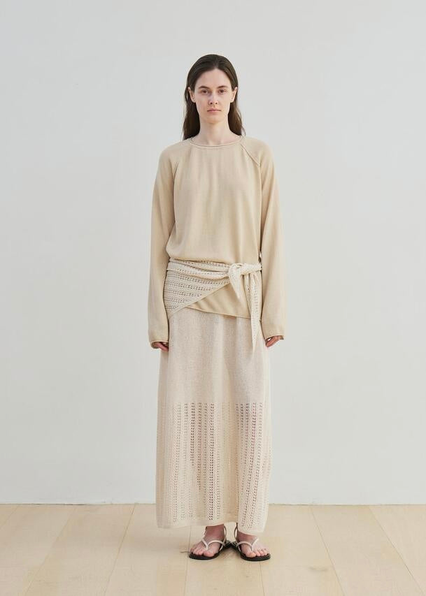 MOIA | Carpel Scarf (Natural) Expected ship to 06/20/2025