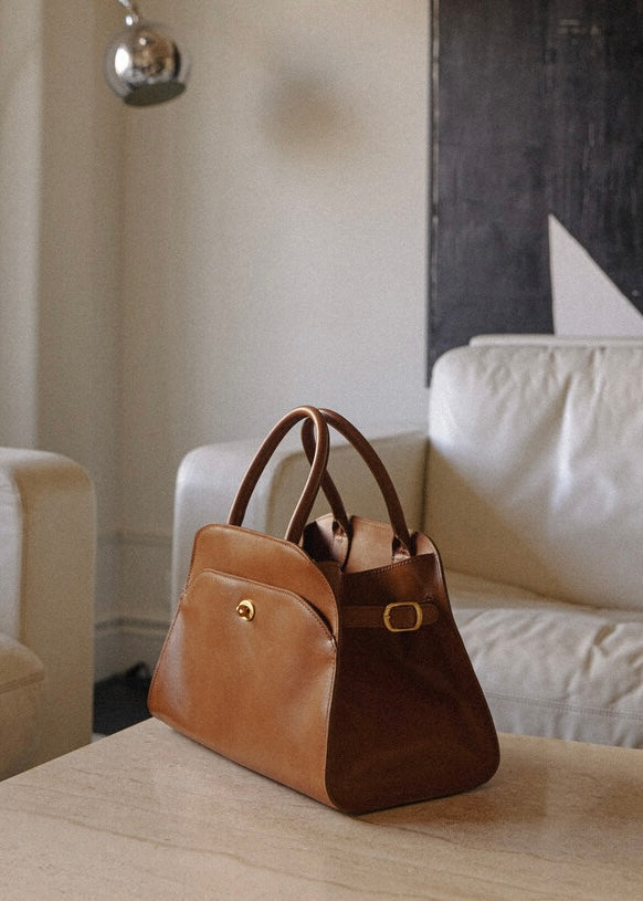 ELBORN | Momet Leather Mini Bag (Camel)