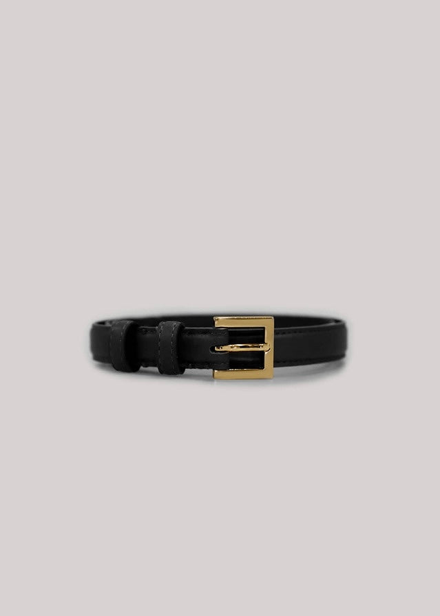 ELBORN | Lune Classic Leather Belt (Black)