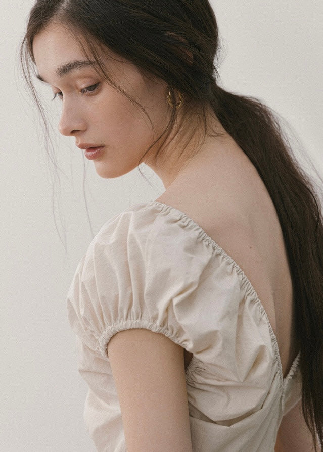 ELBORN | Jules Sleeveless Long Dress (Bleige)