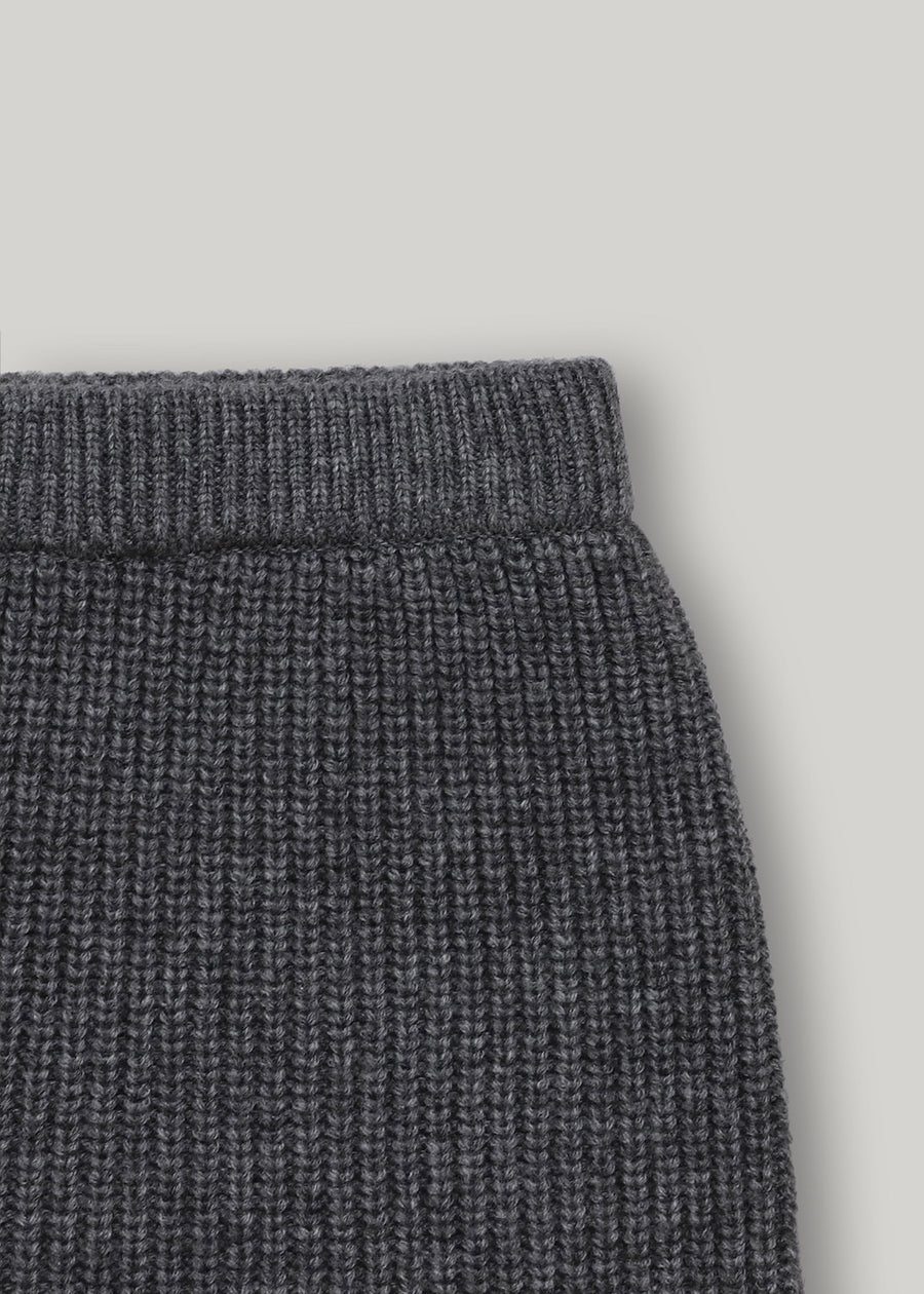 ELBORN | Moi Wool Knit Pants (Charcoal) Expected ship to 11/07/2025