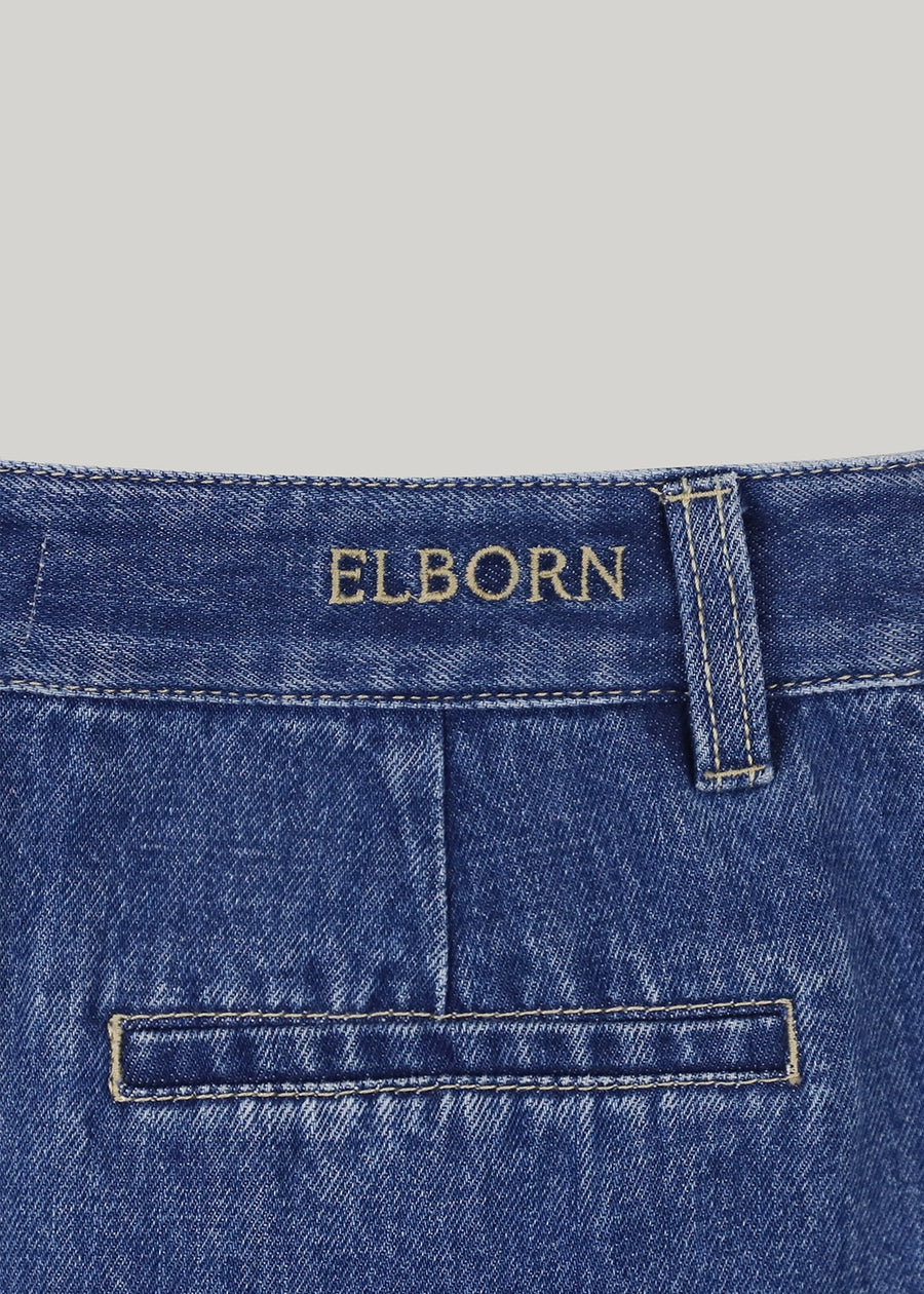 ELBORN | Eliana Denim Shorts (Blue)