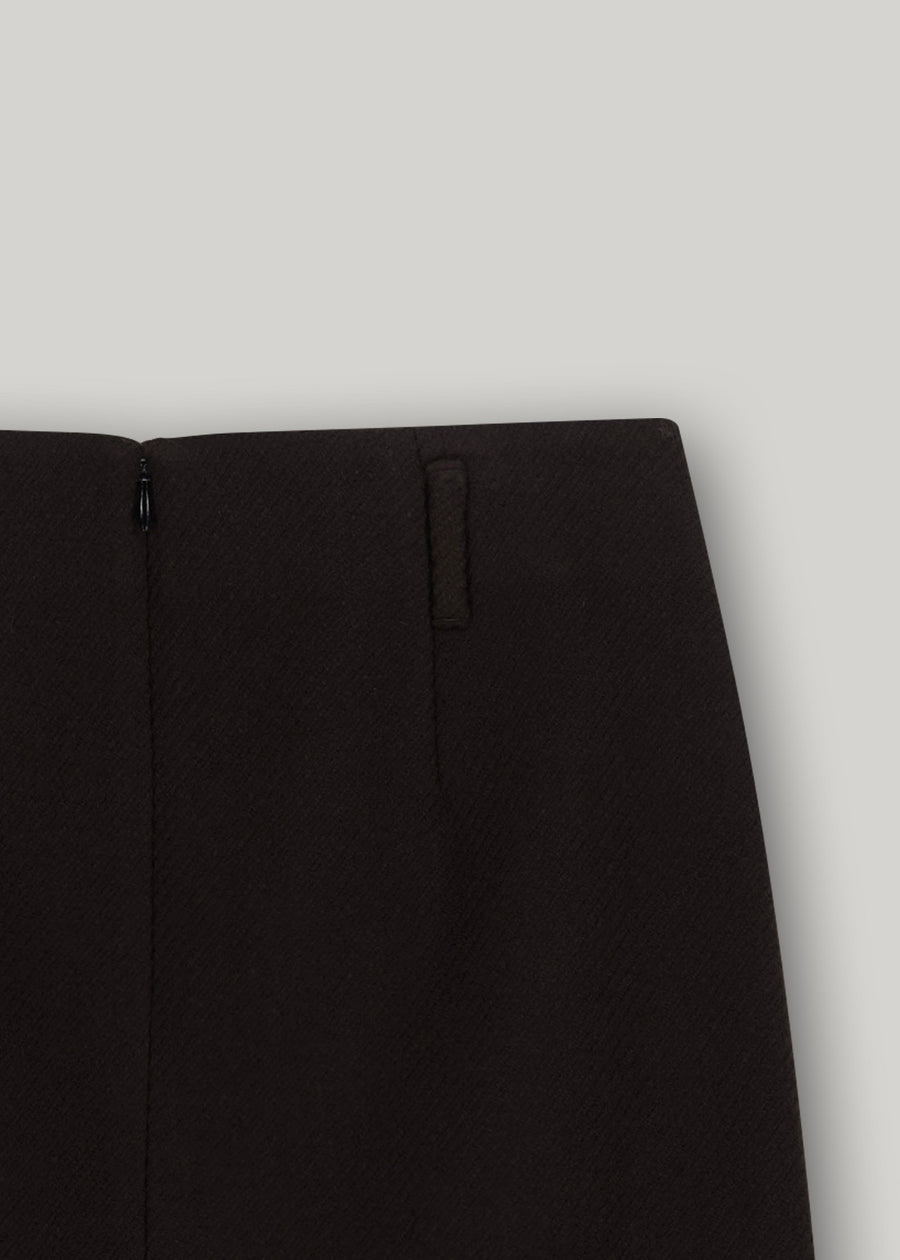ELBORN | Bellissa Wool Long Skirt (Brown) Expected ship to 11/28/2025