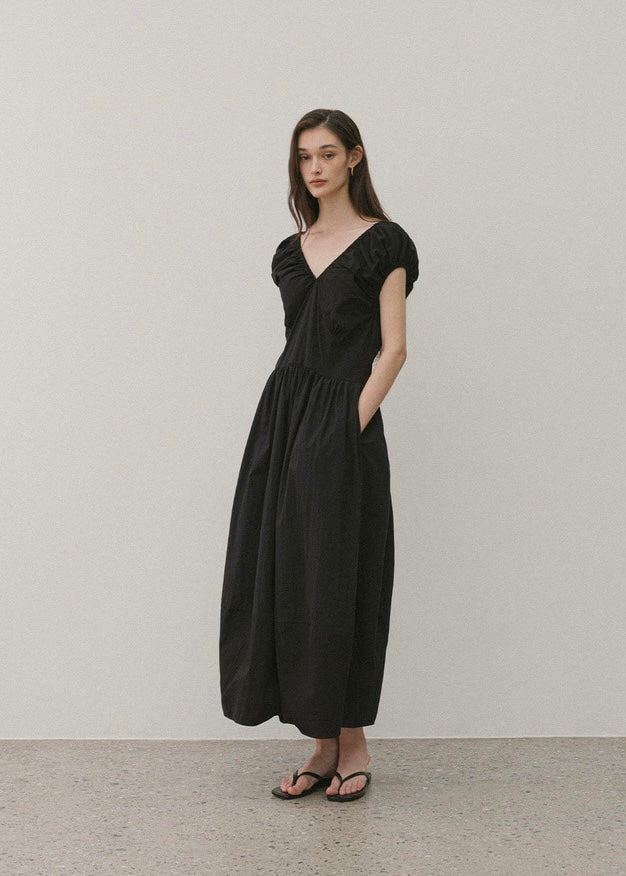 ELBORN | Jules Sleeveless Long Dress (Black)