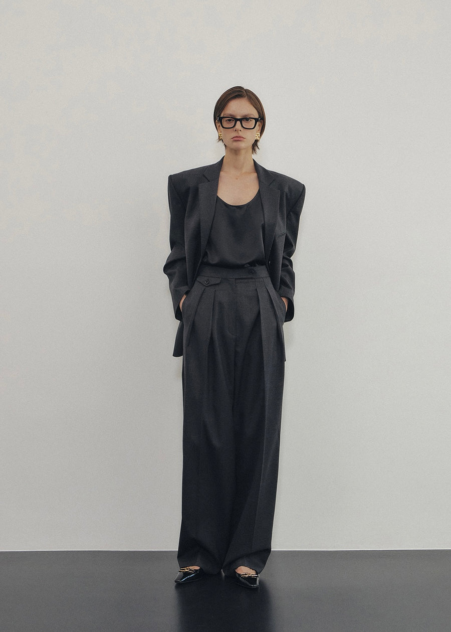 ELBORN | Dante Wool Single Jacket (Charcoal) Expected ship to 09/12/2025