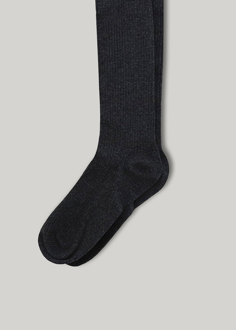 2ND-ELBORN | Ligne Wool Ribbed Stockings (2 Colors) Expected ship to 12/12/2025