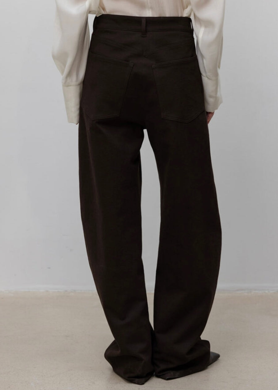 LEHA |  Harvey Curved Pants (Black)  Expected ship to 12/12/2025