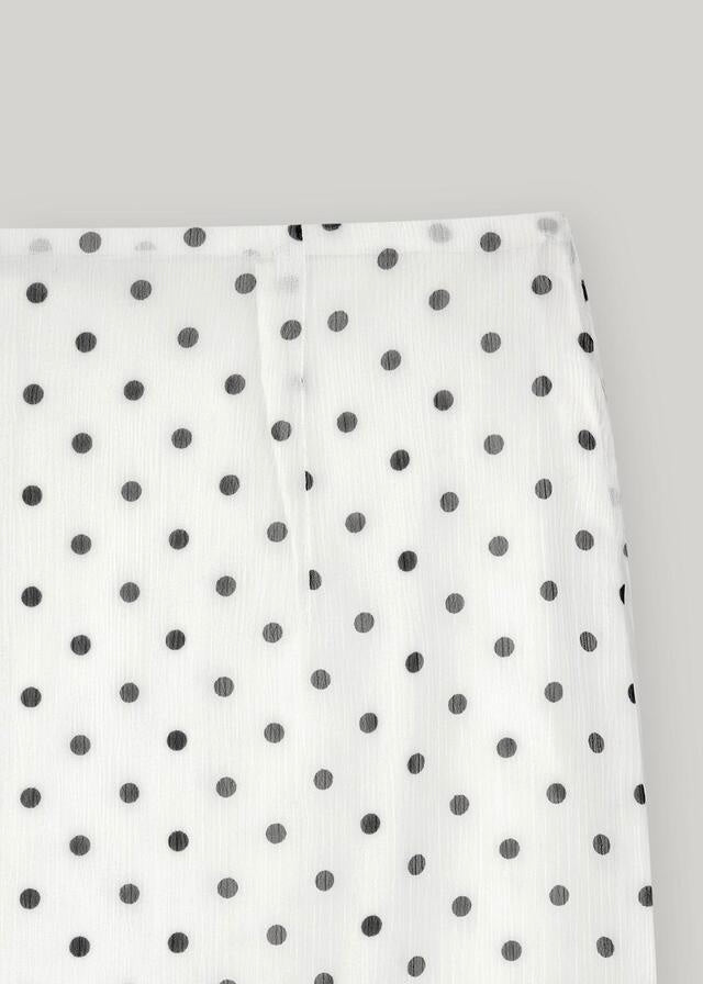 ELBORN | Lavina Dot Skirt (Cream)