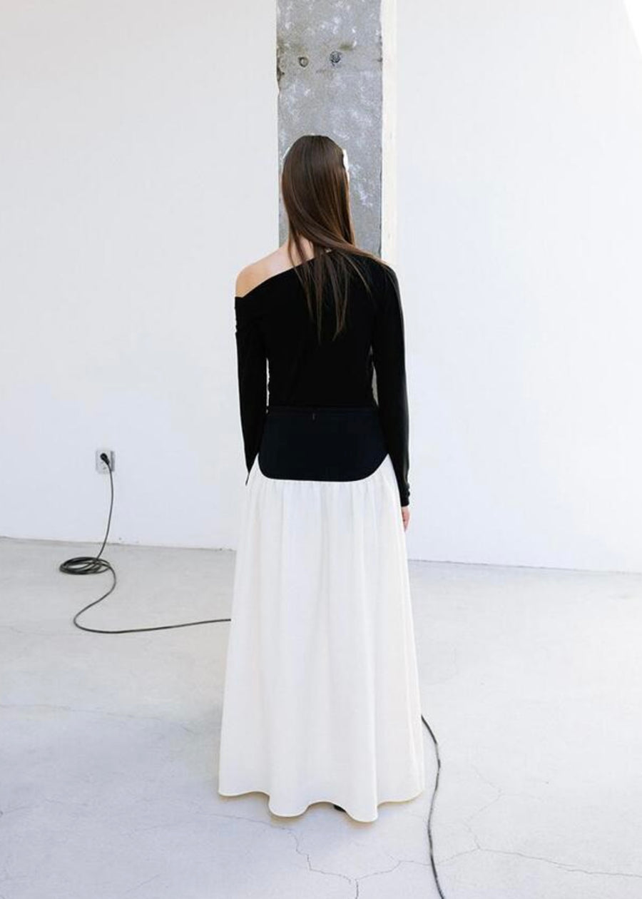 LEHA | Calis Skirt (Ivory/Black)