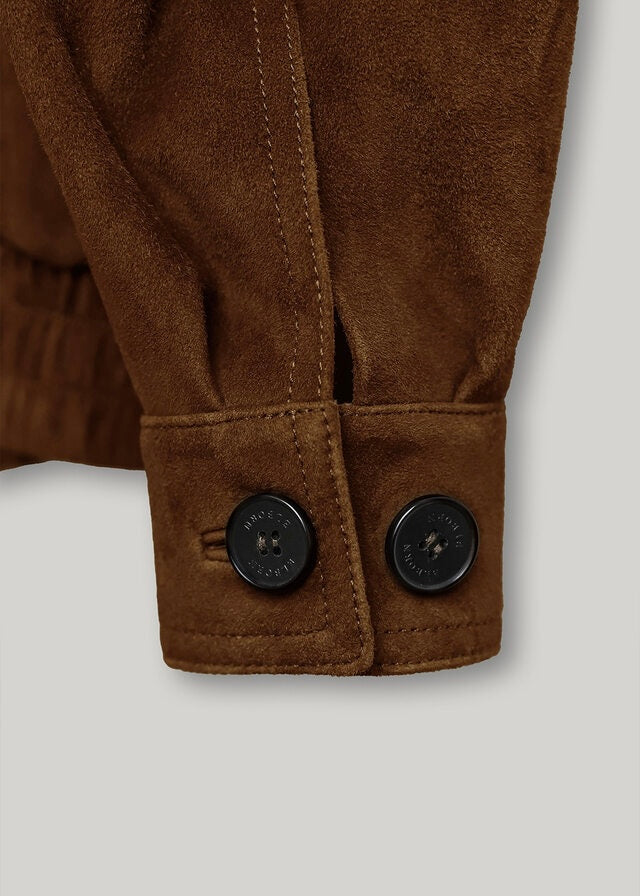 ELBORN | Lumen Suede Jacket (Brown)